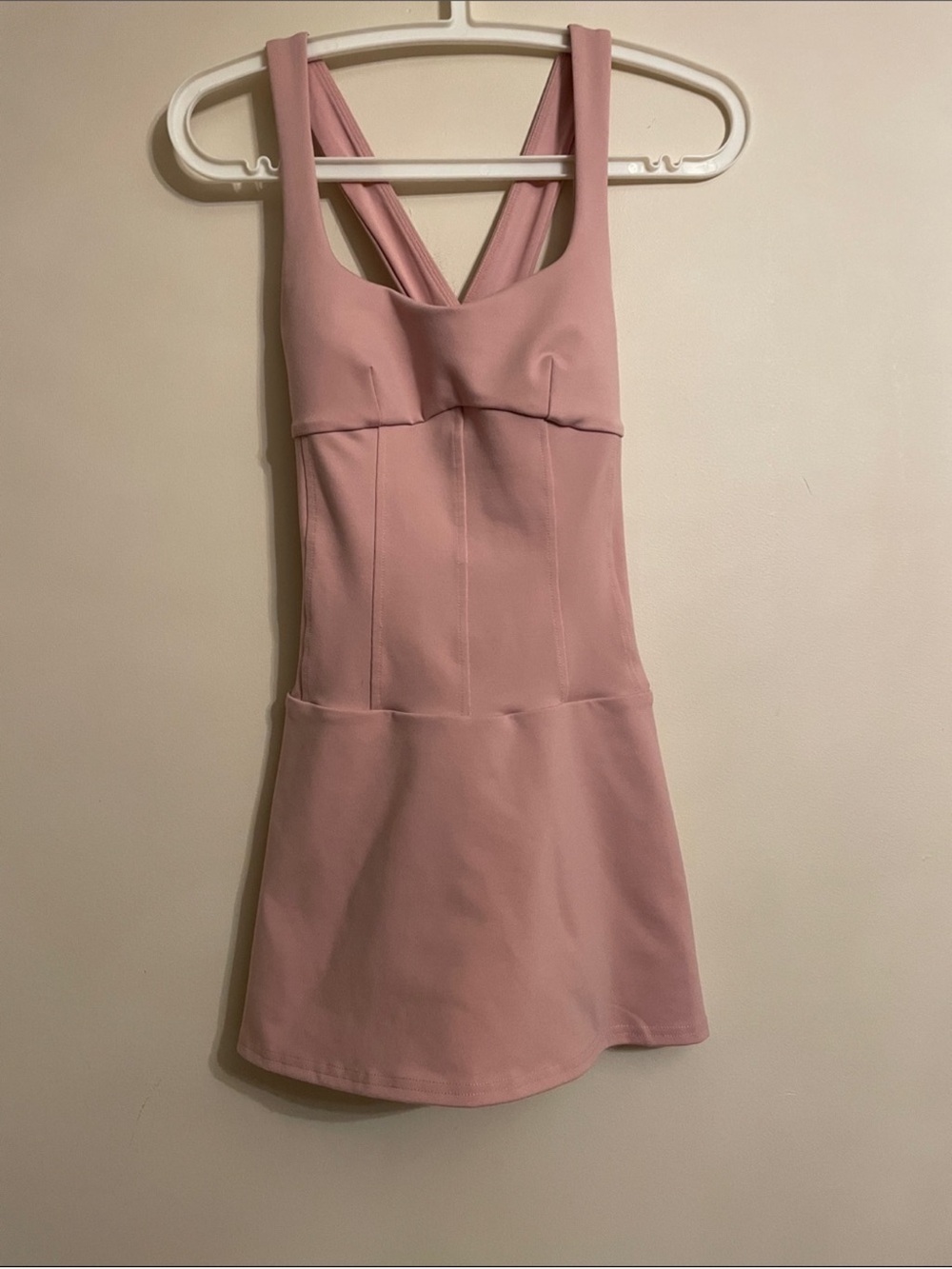 ALO Yoga Light Pink Mini Dress - Picture 7 of 14